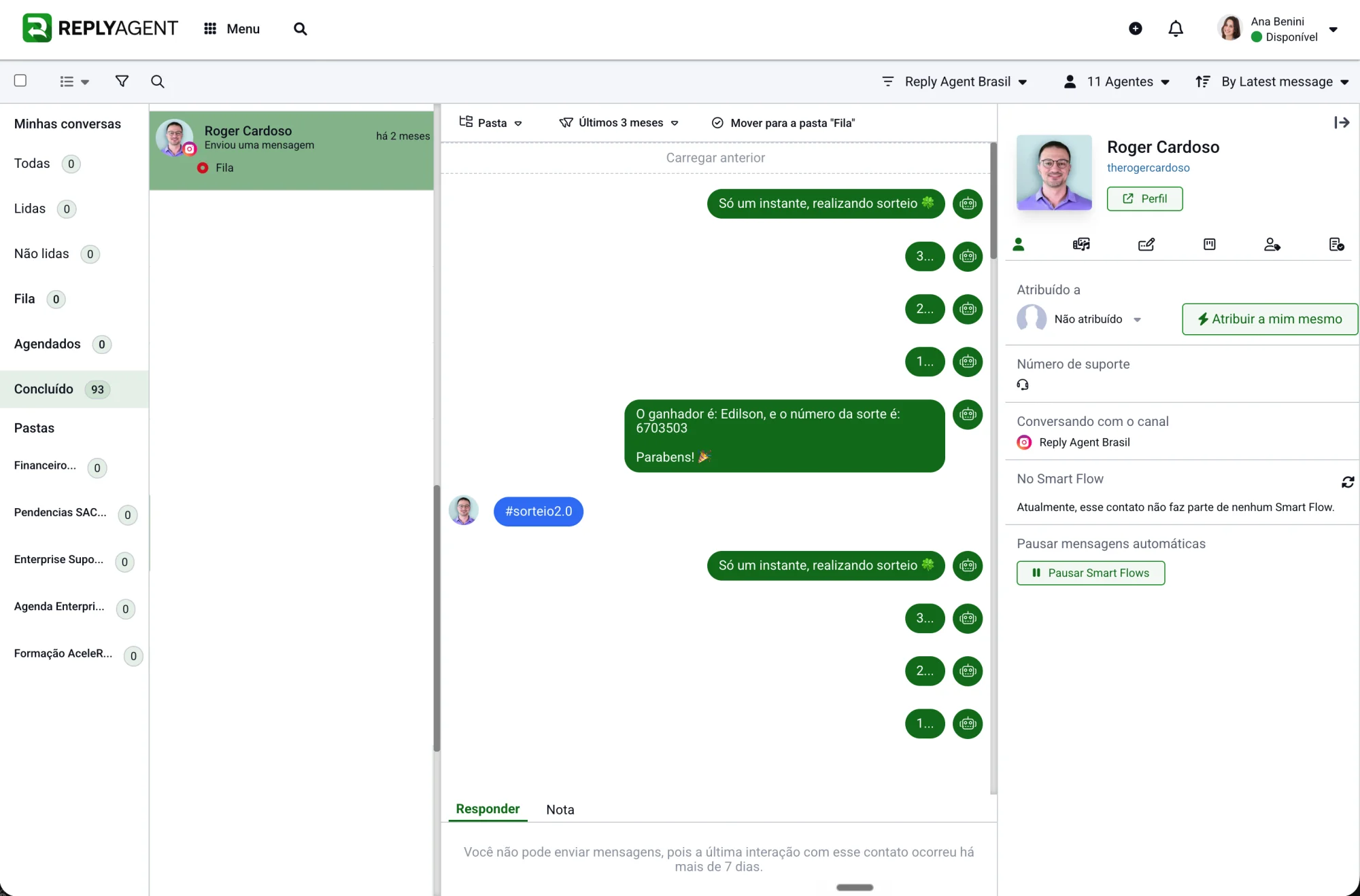 ReplyAgent unified live chat inbox