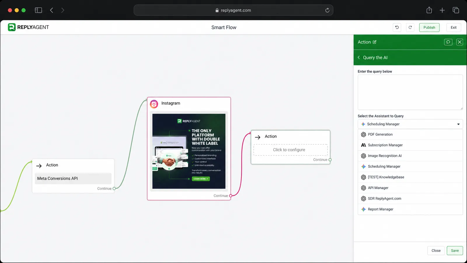 ReplyAgent dashboard